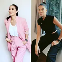 Meski sudah berusia 46 tahun dengan 3 anak tidak menjadi penghalang buat model dan pemandu acara TV Nadya Hutagalung untuk tampil kekinian. Outfitnya pun menjadi salah satu penunjang tampilannya yang awet muda. (Instagram/nadyahutagalung).