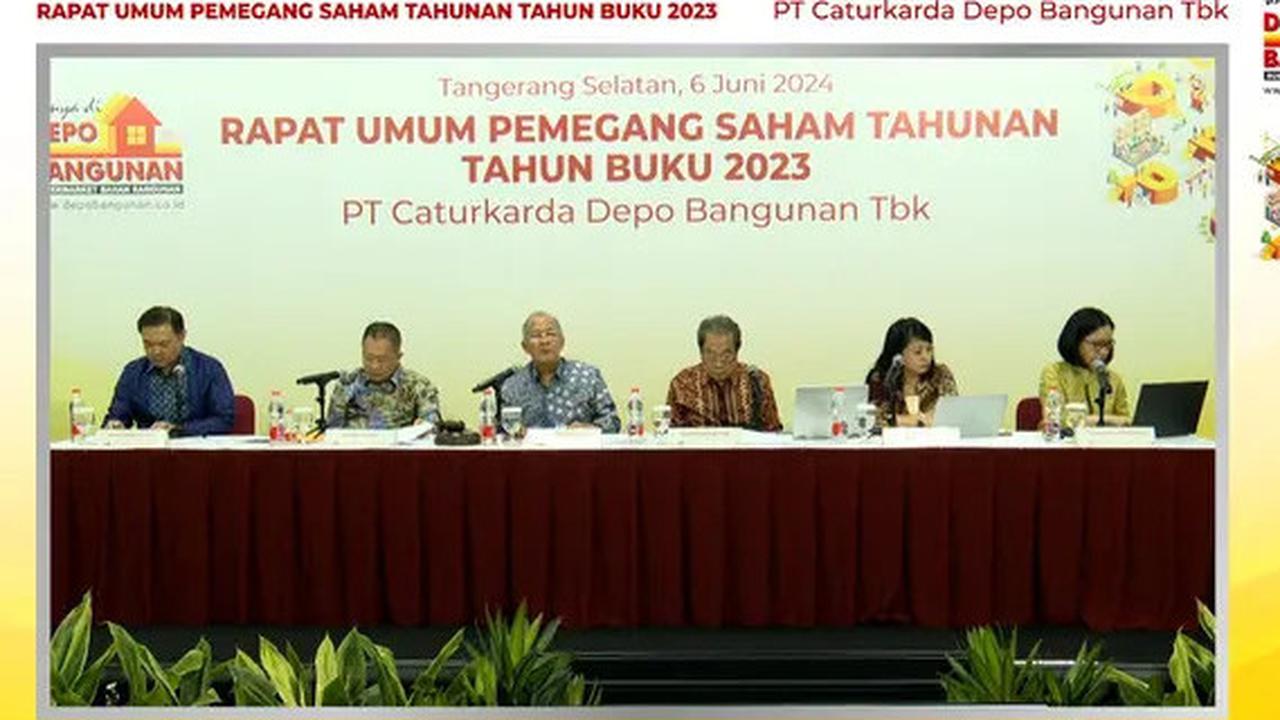 Transisi Pemerintahan Berjalan Mulus, Depo Bangunan Incar Penjualan Rp3 Triliun Pada Tahun 2025