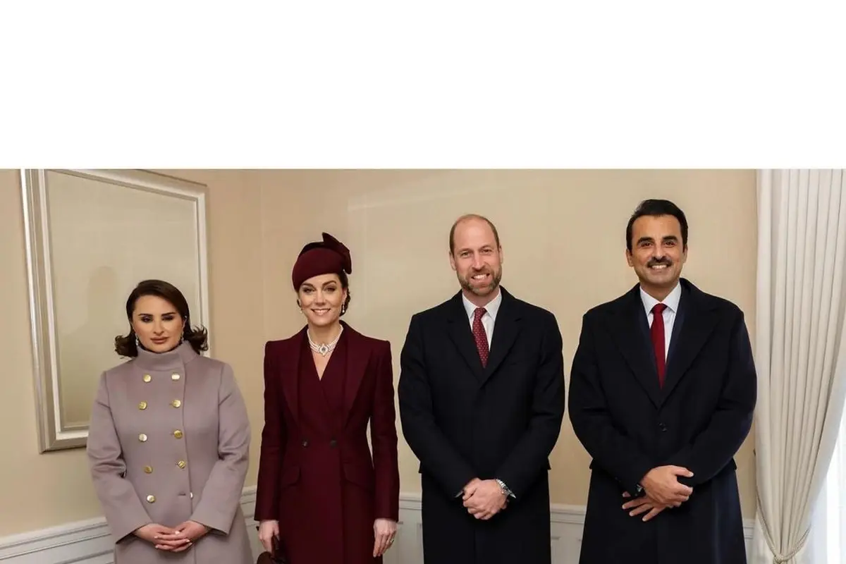 Potret Anggun Kate Middleton Kenakan Perhiasan Pribadi Ratu Elizabeth II Saat Sambut Tamu Kerajaan