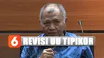 Ketua KPK Agus Rahardjo menambahkan, undang-undang tipikor saat ini belum cukup luas dalam mencakup pasal dalam tindak pidana korupsi.