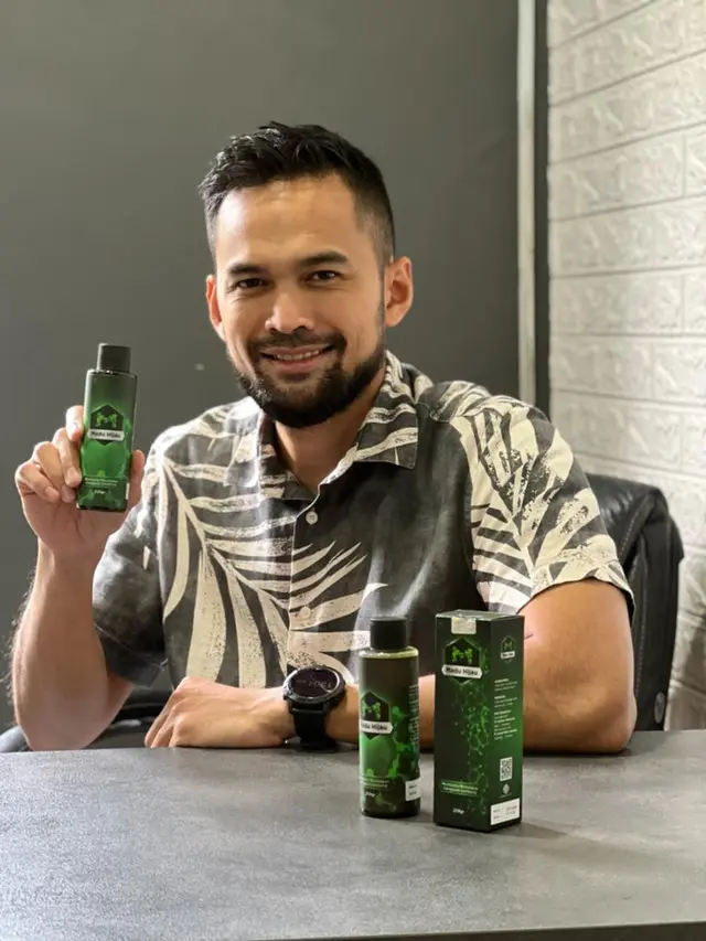 Teuku Wisnu membeberkan rahasia bugar dan sehat berkat madu hijau (ist)