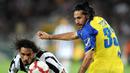 Mario Yepes. Bek tengah Kolombia ini memperkuat Chievo selama 2 musim, mulai 2008/2009 hingga 2009/2010. Total bermain 64 laga dan mencetak 1 gol. Ia pensiun pada Januari 2016, setelah memperkuat San Lorenzo pada 2014/2015 dengan total tampil sebanyak 39 laga. (Foto: AFP/Vincenzo Pinto)