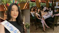 6 Potret Amanda Caesa di Ultah ke-22, Parto Patrio Beri Kejutan Birthday Lunch