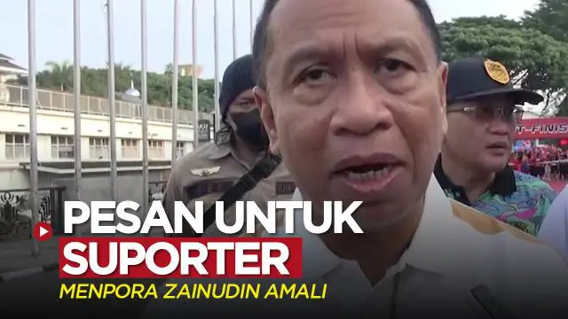Berita video komentar Menpora RI, Zainudin Amali, setelah tragedi di Stadion Kanjuruhan menelan banyak korban, Minggu(2/10/2022) pagi hari WIB.
