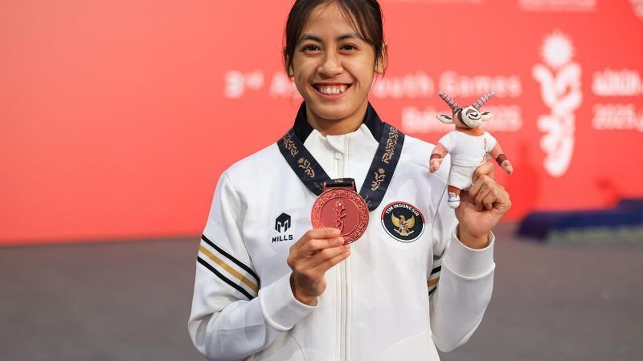 Perunggu AYG 2025 Jadi Batu Loncatan, Queenita Taekwondo Siap Sabet Emas di Olimpiade Remaja 2026!