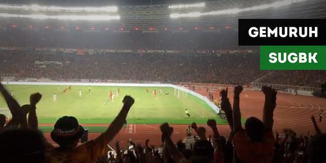 VIDEO: Melihat Euforia Gol Ketiga Persija Dari Tribun Penonton