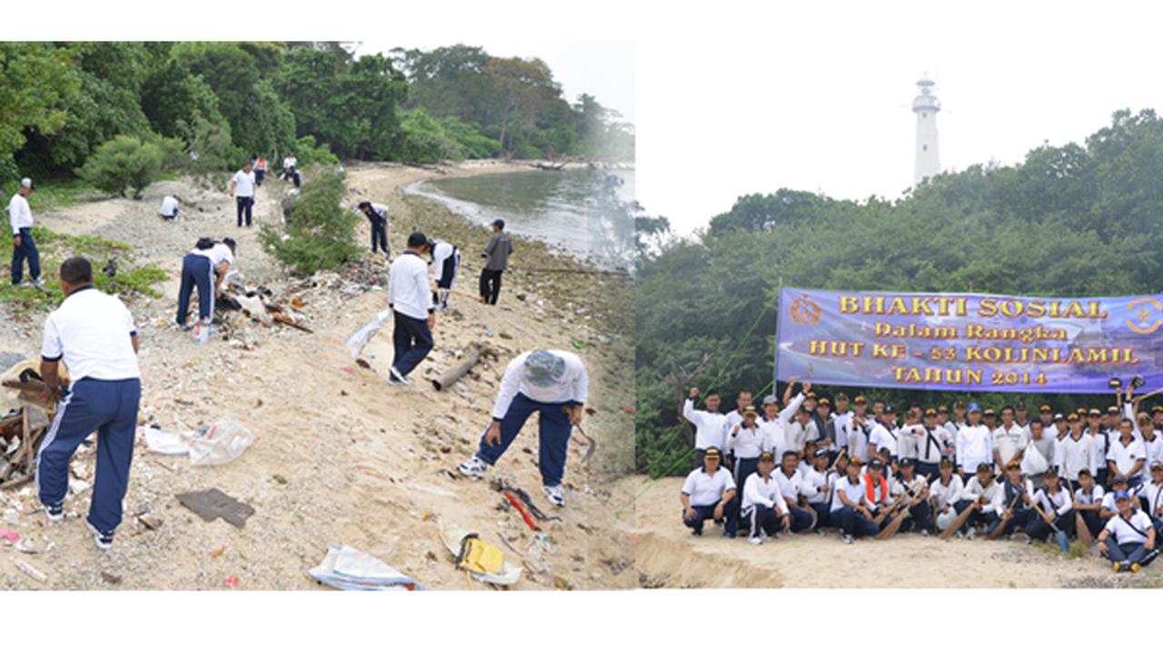 Peduli Lingkungan dengan Aksi Bersih-bersih Pulau Damar