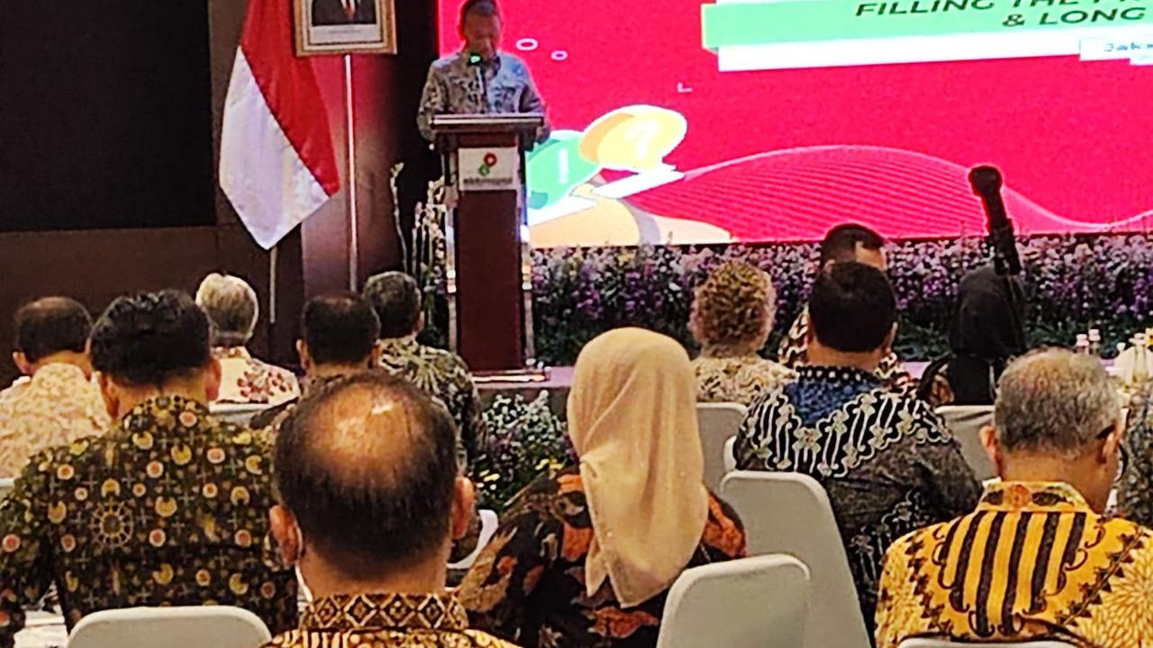 SKK Migas kembali gelar The 5th  CEO Forum 2023 yang dihadiri oleh CEO KKKS dan dibuka oleh Menteri ESDM Arifin Tasrif, Jumat (27/1/2023). (Dok SKK Migas)