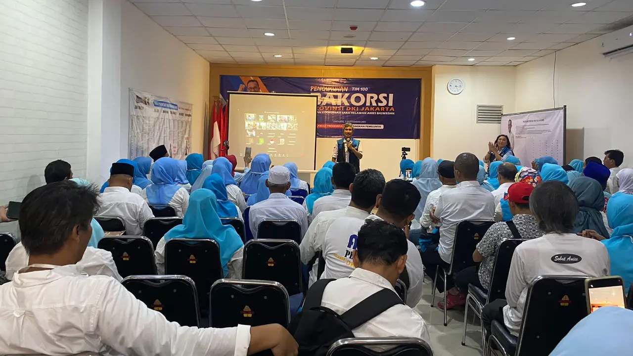 Posko Nasional Relawan Anies Baswedan diresmikan di Kompleks Ruko Pejaten Office Park, Jalan Buncit Raya, Jakarta Selatan. (Istimewa)