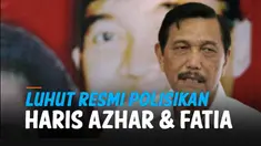 Menko Marinves Luhut B. Panjaitan melaporkan Haris Azhar dan Fatia Maulida ke polisi. Luhut melaporkan keduanya atas dugaan kasus pencemaran nama baik.