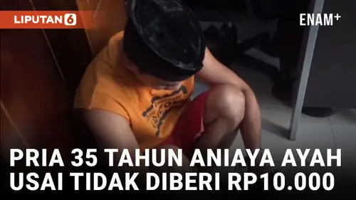 VIDEO: Tidak Diberi Uang Rp10 Ribu, Pria di Pali Aniaya Ayah Penderita Stroke