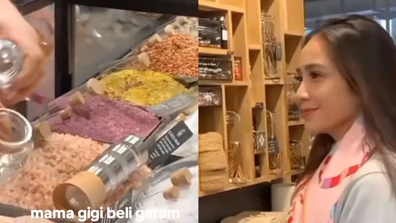Nagita Slavina jauh-jauh pergi ke Prancis beli garam