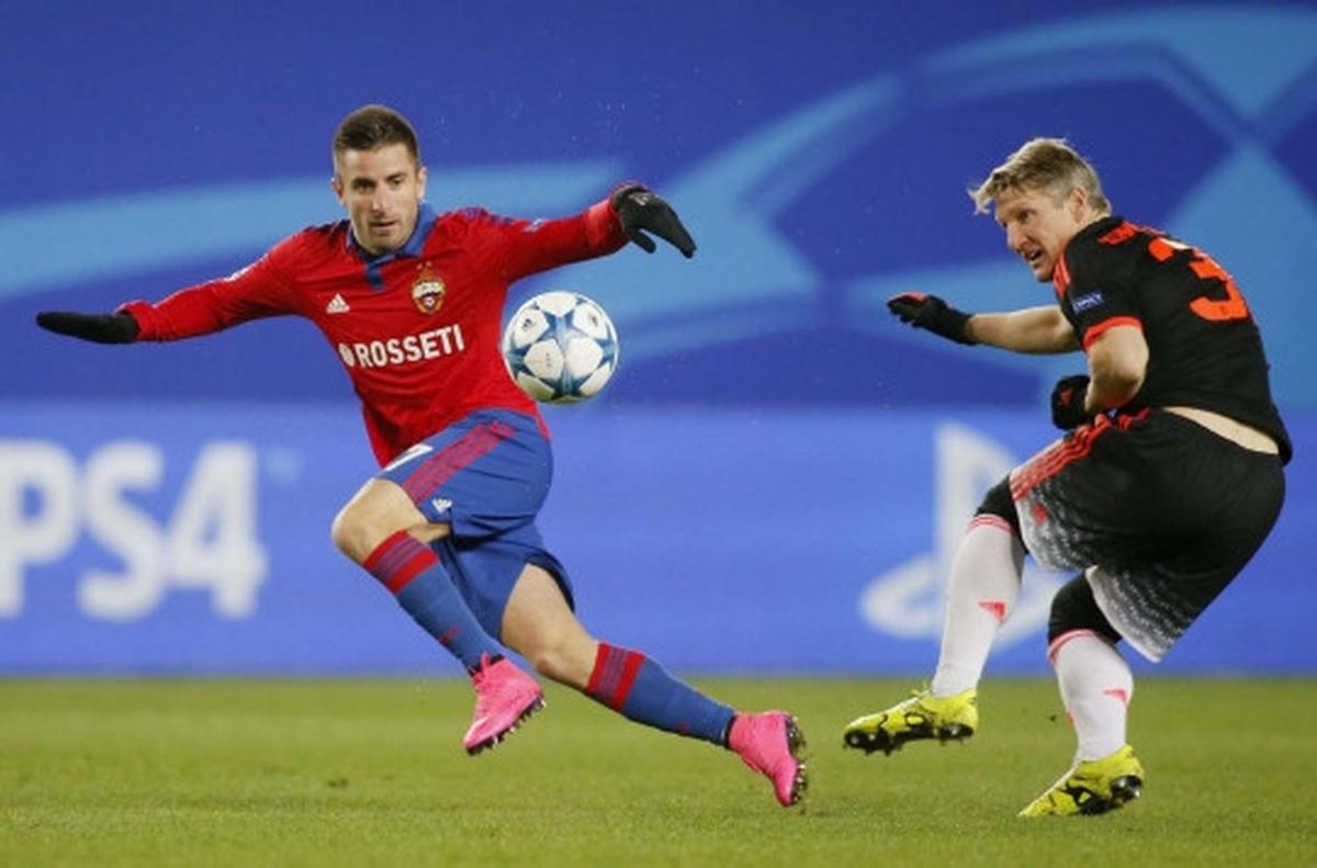 CSKA Moscow tahan imbang Manchester United 1-1