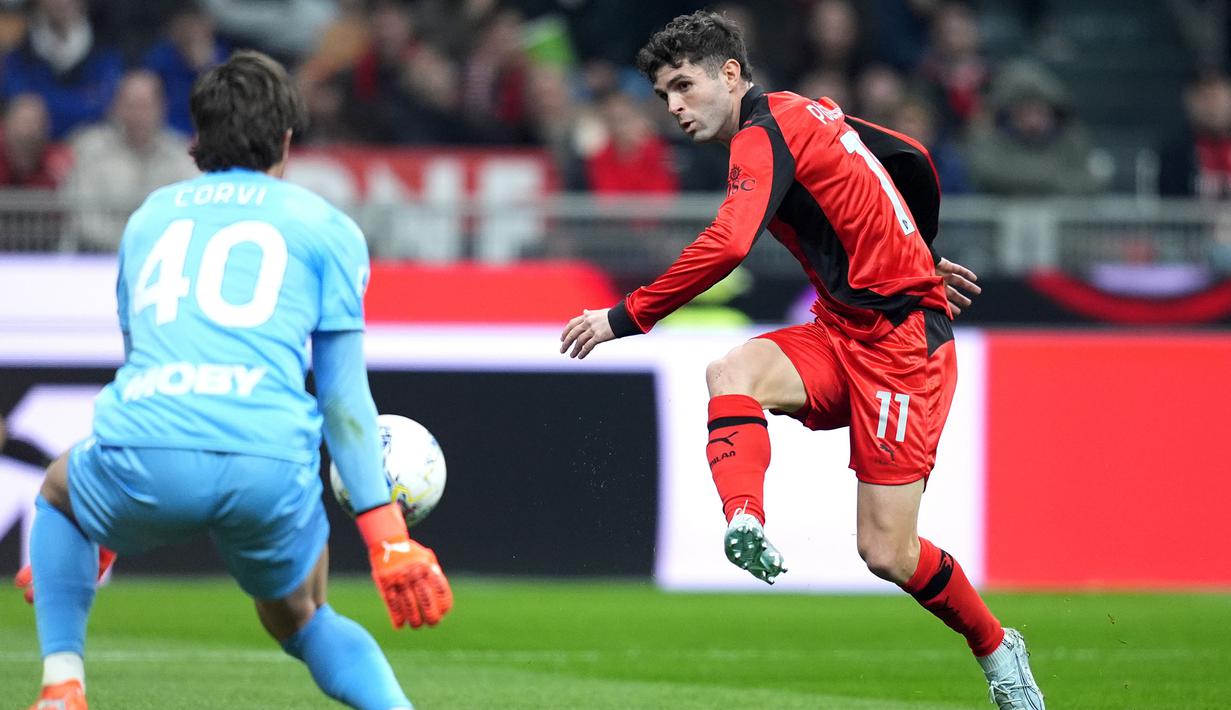 Tak hanya itu saja, skuad asuhan Massimiliano Allegri juga sukses melesatkan 23 tembakan dengan 5 tembakan ke arah gawang Parma. (AP Photo/LaPresse/Spada)