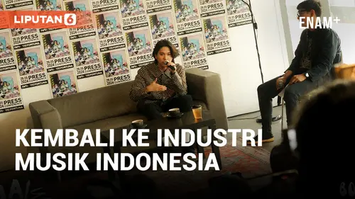 VIDEO: Kembali ke Industri Musik, Iqbal Ramadhan Rilis Album Fortuna dengan Nama Panggung Baale