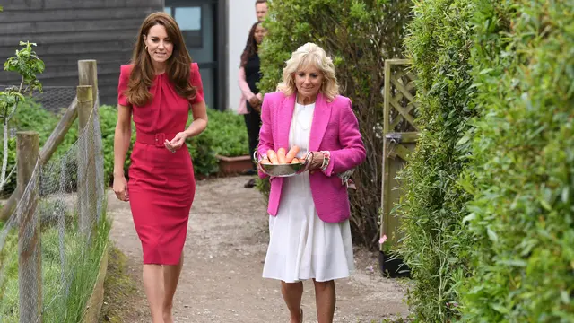 Reaksi Kate Middleton Ditanyai soal Kelahiran Putri Meghan Markle