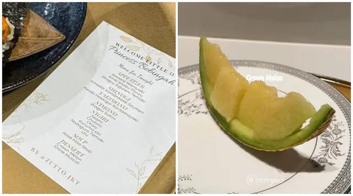 6 Potret Menu Omakase Erina Gudono, Ada yang Harganya Capai Rp 3 Juta