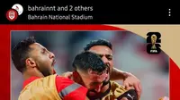 Akun IG Asosiasi Sepak Bola Bahrain: Posting Skor 2-2, Diserbu Warga +62, Posting Lagi tapi Tutup Komentar