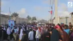 Ribauan warga Mogadishu turun ke jalan mengutuk serangan bom truk yang menewaskan setidaknya 231 orang.