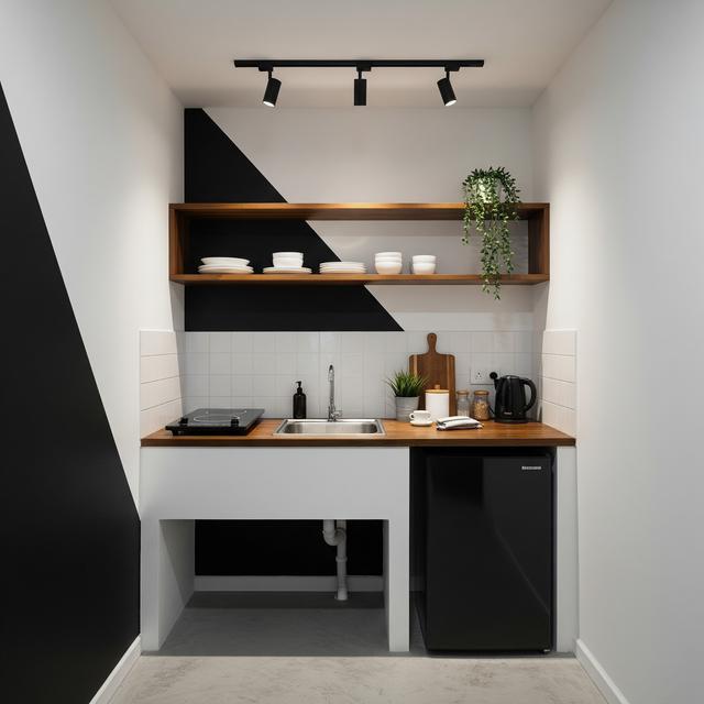 9 Inspirasi Dapur Kecil Tanpa Banyak Perabot, Desain Minimalis Hemat Ruang