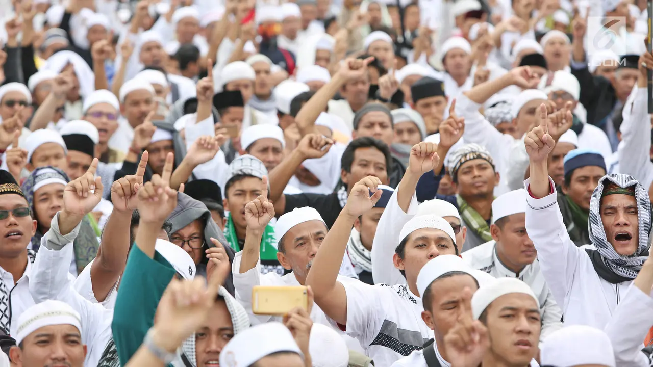 Sinyal perpecahan gerakan alumni 212 kian menguat jelang Pilkada 2018 dan Pilpres 2019.