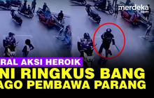 VIDEO: Aksi Heroik TNI Ringkus Bang Jago Ancam Pelanggan SPBU Sambil Pamer Parang