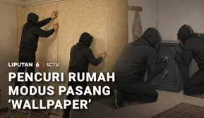 Pencuri Rumah Modus Pasang Wallpaper