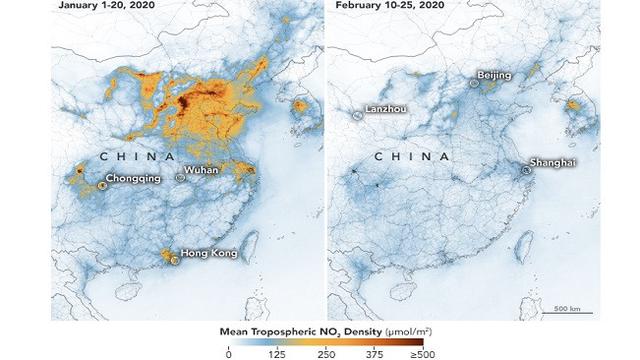 Laporan Nasa Polusi Di China Berkurang Karena Virus Corona Health Liputan6 Com