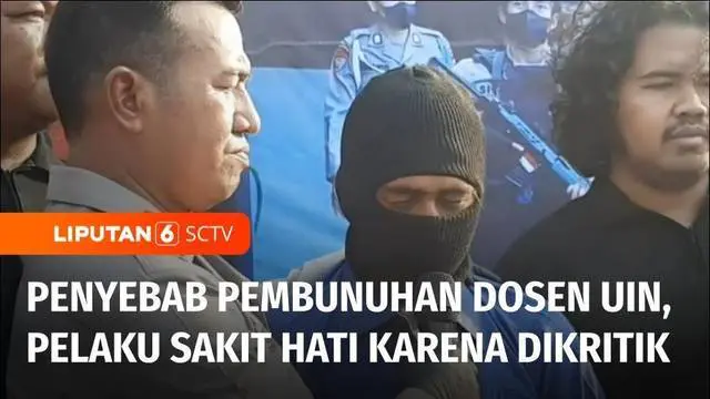 VIDEO: Pembunuh Dosen UIN Surakarta Berhasil Ditangkap, Pelaku Berdalih Sakit Hati karena Dikritik
