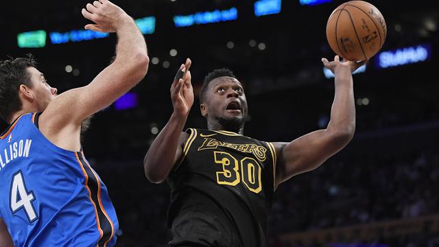 Julius Randle membawa Lakers kalahkan Thunder