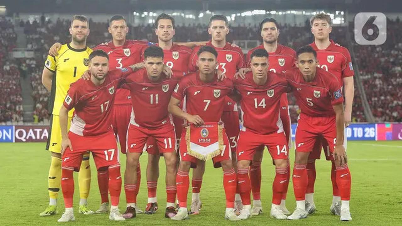 Babak Pertama Usai, Timnas Indonesia Unggul 1-0 atas Bahrain