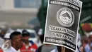 Apel Akbar ini merupakan aksi lanjutan setelah digelarnya Simposium Anti PKI yang telah digelar selama 2 hari di Balai Kartini, Jakarta, Jumat (3/6). (Liputan6.com/Johan Tallo)