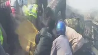 3 Korban Tewas Ledakan Pipa Pertamina di Subang Dievakuasi