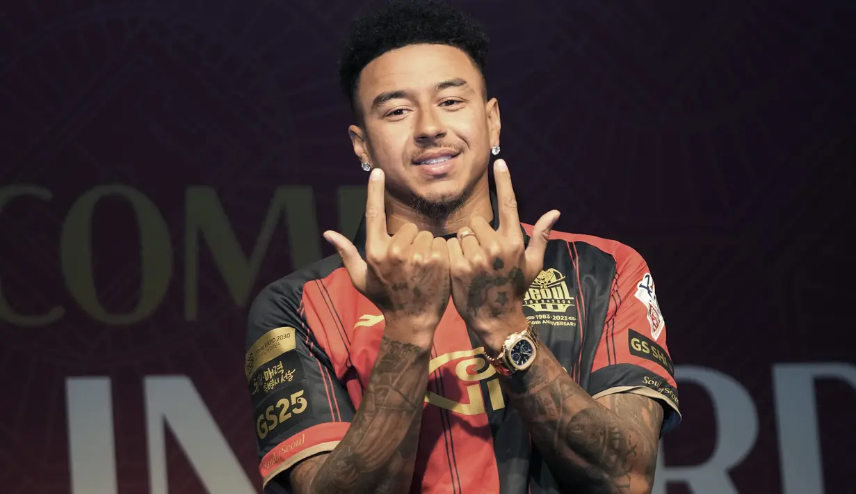 Lingard menandatangani kontrak dua tahun dengan Seoul. Ini akan menjadi langkah pertama Lingard sejak meninggalkan Nottingham Forest musim panas lalu. (AP Photo/Ahn Young-joon)