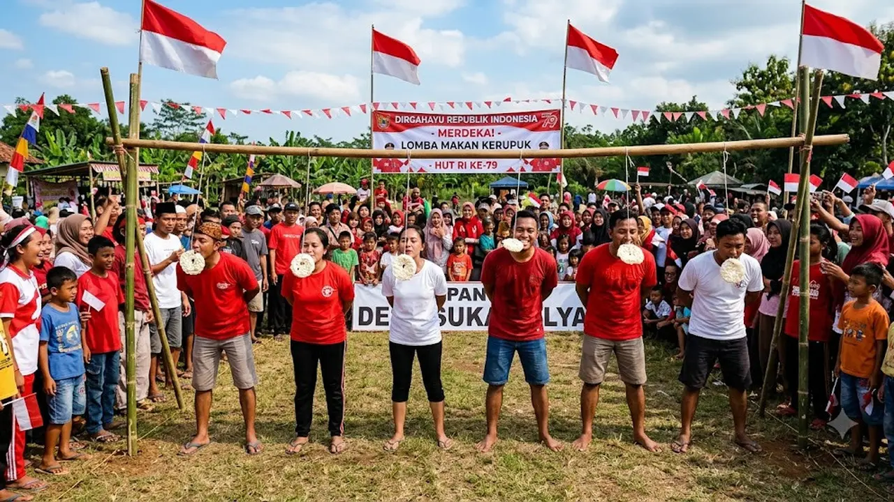 42 Ide Lomba 17 Agustusan Indoor dan Outdoor, Perayaan HUT RI Makin Meriah
