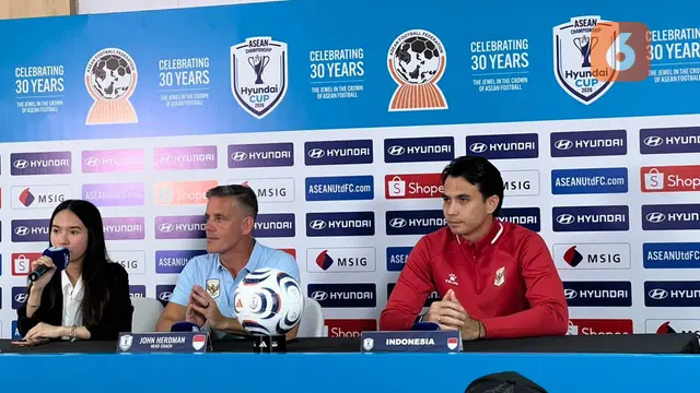 John Herdman dan Nadeo Argawinata - Piala AFF 2026