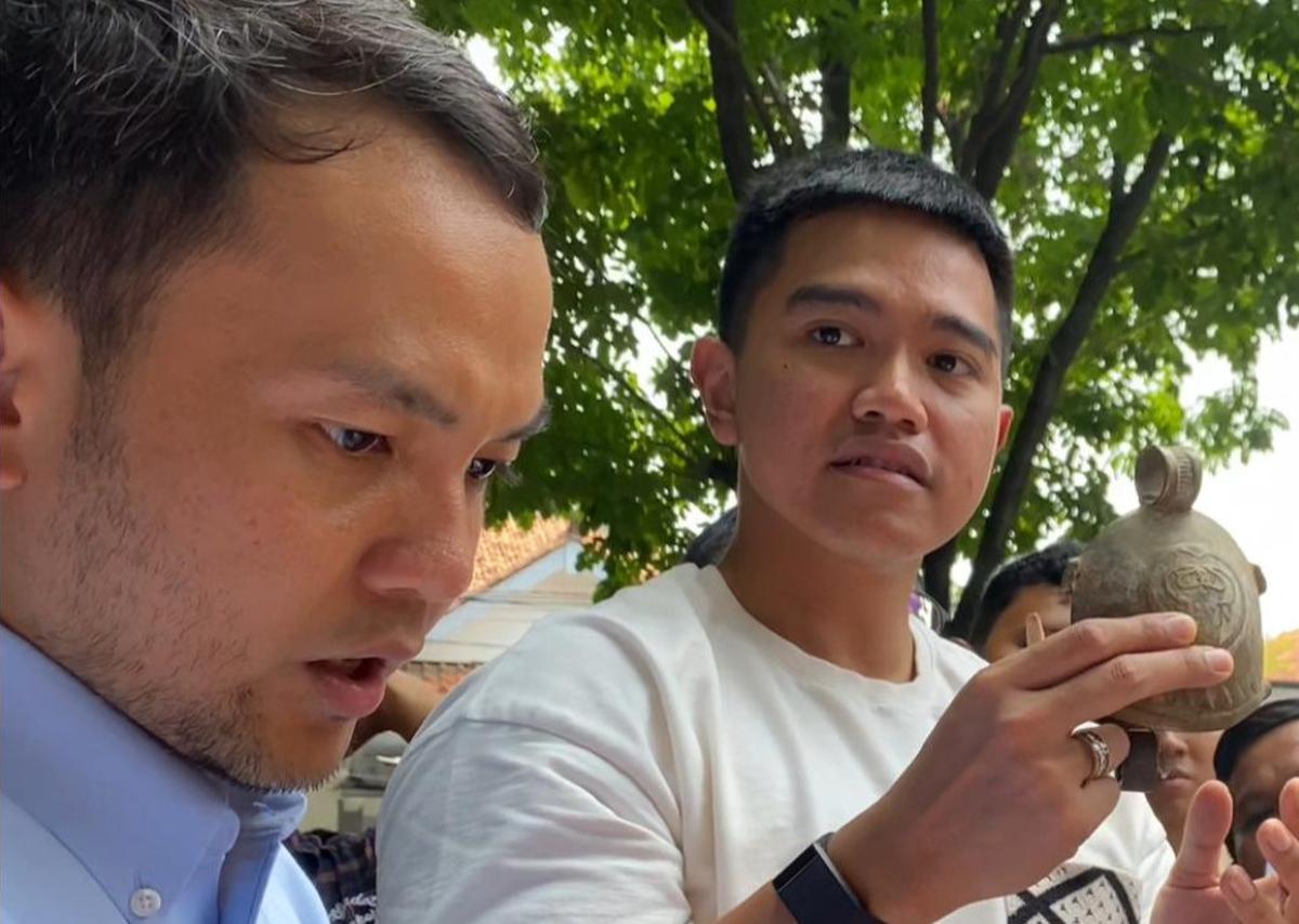 Jokowi-Kaesang kampanyekan Respati-Astrid