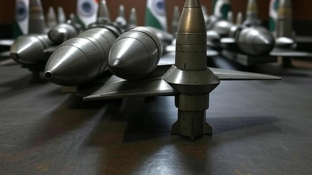 ilustrasi senjata nuklir india dan pakistan