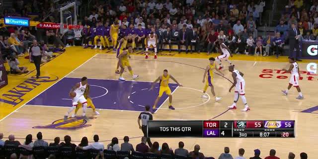 VIDEO: Game Recap NBA 2017-2018, Raptors 101 vs Lakers 92