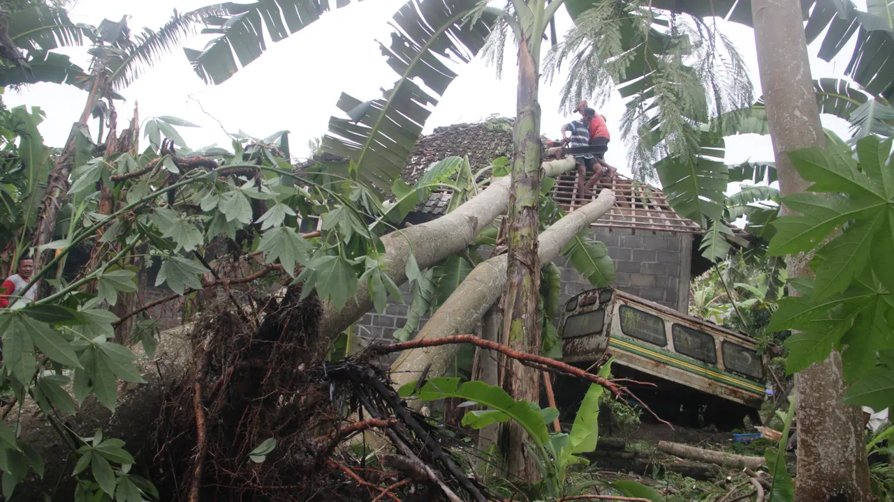 Terjangan Puting Beliung di Bantul