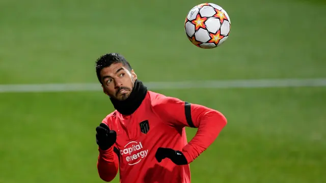 Latihan AC Milan vs Atletico Madrid