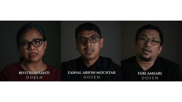 Narasumber Tiga Ahli Hukum Tata Negara film Dirty Vote