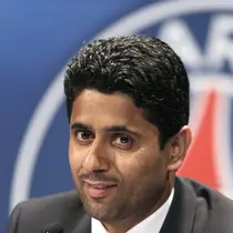 Presiden PSG Nasser al-Khelaifi (KENZO TRIBOUILLARD / AFP)
