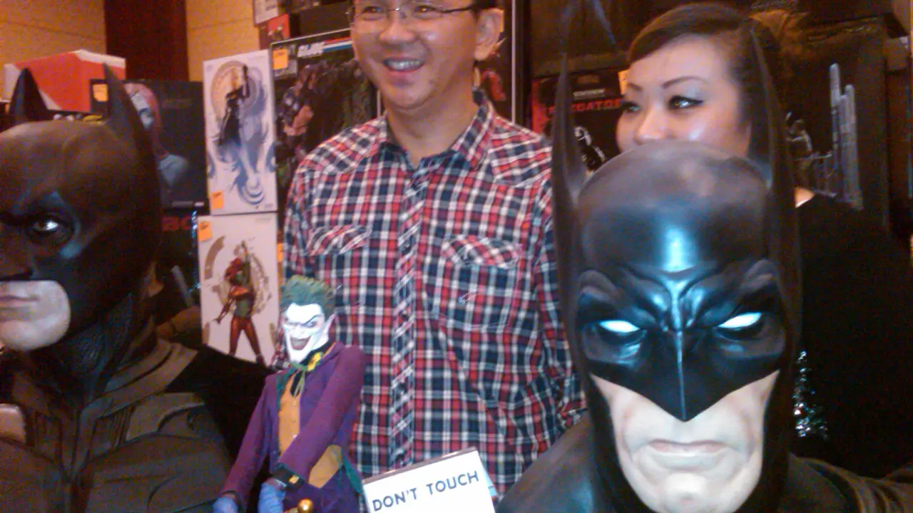 Batman Ikut Dukung Ahok Maju di Pilkada DKI 2017