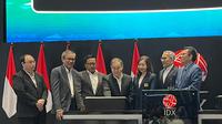 Saham PT Remala Abadi Tbk tercatat dan diperdagangkan di Bursa Efek Indonesia (BEI) pada hari ini, Selasa 7 Mei 2024. Perseroan menjadi perusahaan tercatat ke-23 di Bursa pada tahun ini.(Pipit/Liputan6.com)