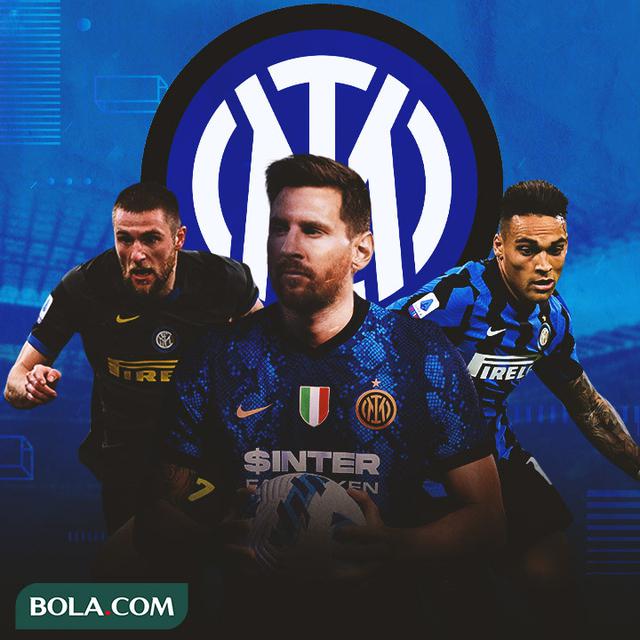 Inter Milan - Milan Skriniar, Lionel Messi, Lautaro Martinez