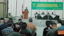 Citizen6, Bandung: Ratusan peserta mengikuti mengikuti Penyuluhan Bahaya Terorisme dari Tim terpadu Mabes TNI AD, bertempat di Aula Satata Sariksa Rindam III/Siliwangi Jalan Gudang Utara Bandung, Jumat (14/10). (Pengirim: Pendam III/Siliwangi)