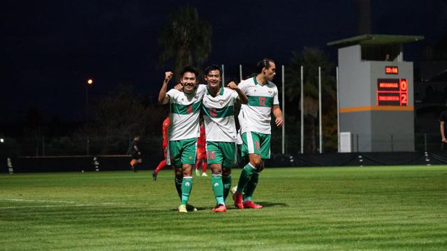Foto: Timnas Indonesia Hajar Myanmar di Laga Uji Coba Jelang Piala AFF 2020