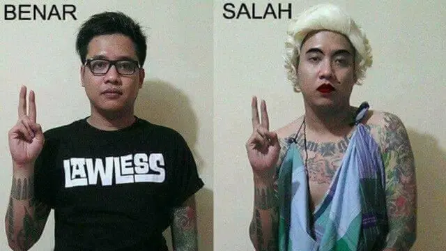 [Bintang] Sebelum Salat Tarawih, Simak Tutorial Pakai Sarung Ini, Jangan Sampai Salah!