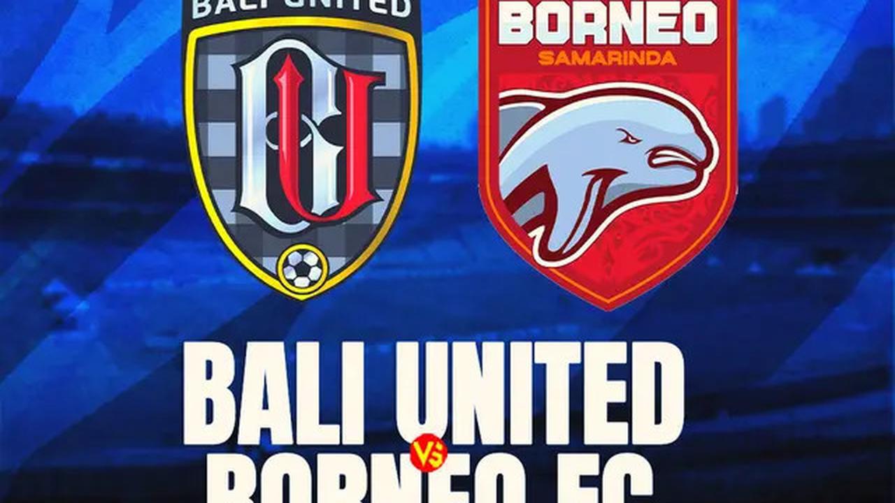 Hasil BRI Liga 1: Hujan Gol dan Satu Kartu Merah Warnai Duel Bali United Vs Borneo FC